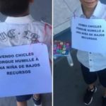 Por humillar a niña, lo ponen a vender chicles