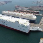 Atraca en Veracruz “Ro-Ro”, el buque más grande del mundo