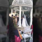 Amante embarazada interrumpe boda gritando ante el asombro de los invitados: tengo a tu bebé aquí (VIDEO)