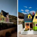 Hombre construye la casa de la película “Up” para su hijo
