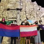 En Mérida se realiza el “Besatón Lésbico” que alza la voz por la comunidad LGBTTTIQ+