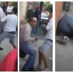 Jóvenes golpean y noquean por diversión a persona de la tercera edad